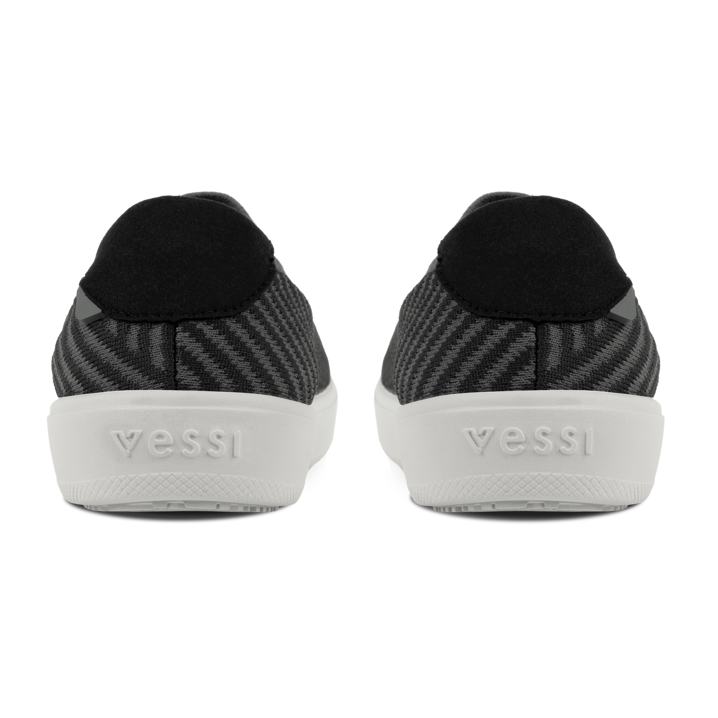 Women's Boardwalk Slip-On - Dark Grey/Black Zigzag - Image 5
